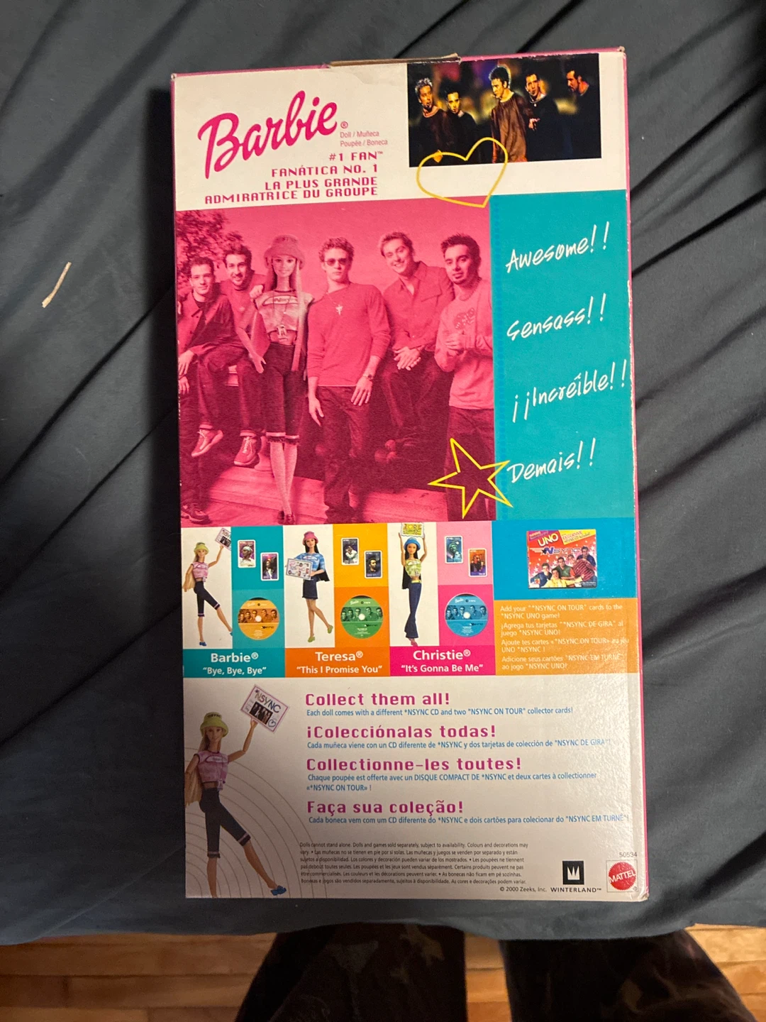 Nsync Barbie doll unopened - photo 2