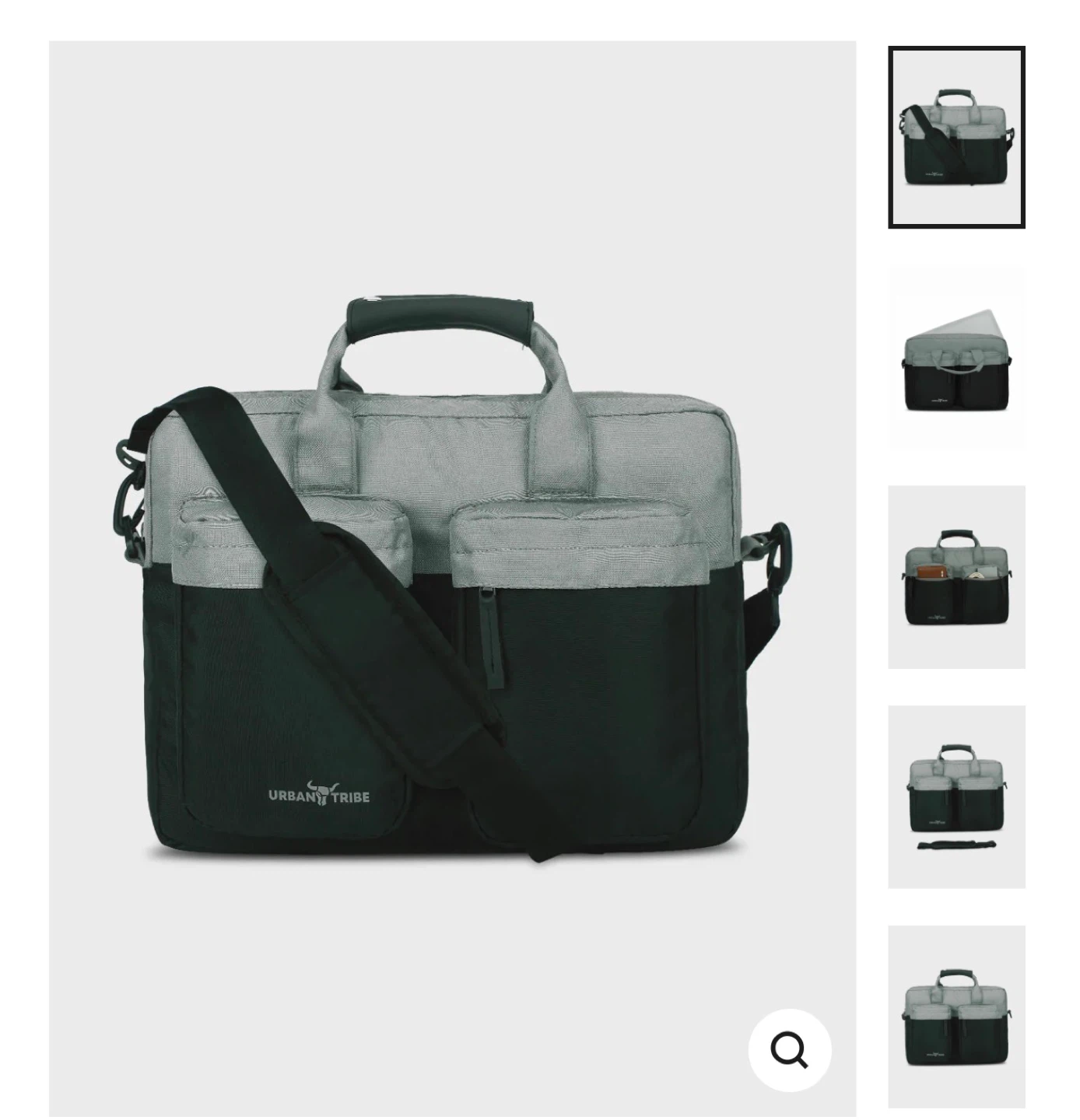 2 Urban Tribe Laptop Bag grey and blue for $10