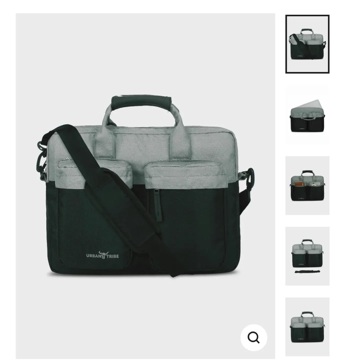 2 Urban Tribe Laptop Bag grey and blue for $10