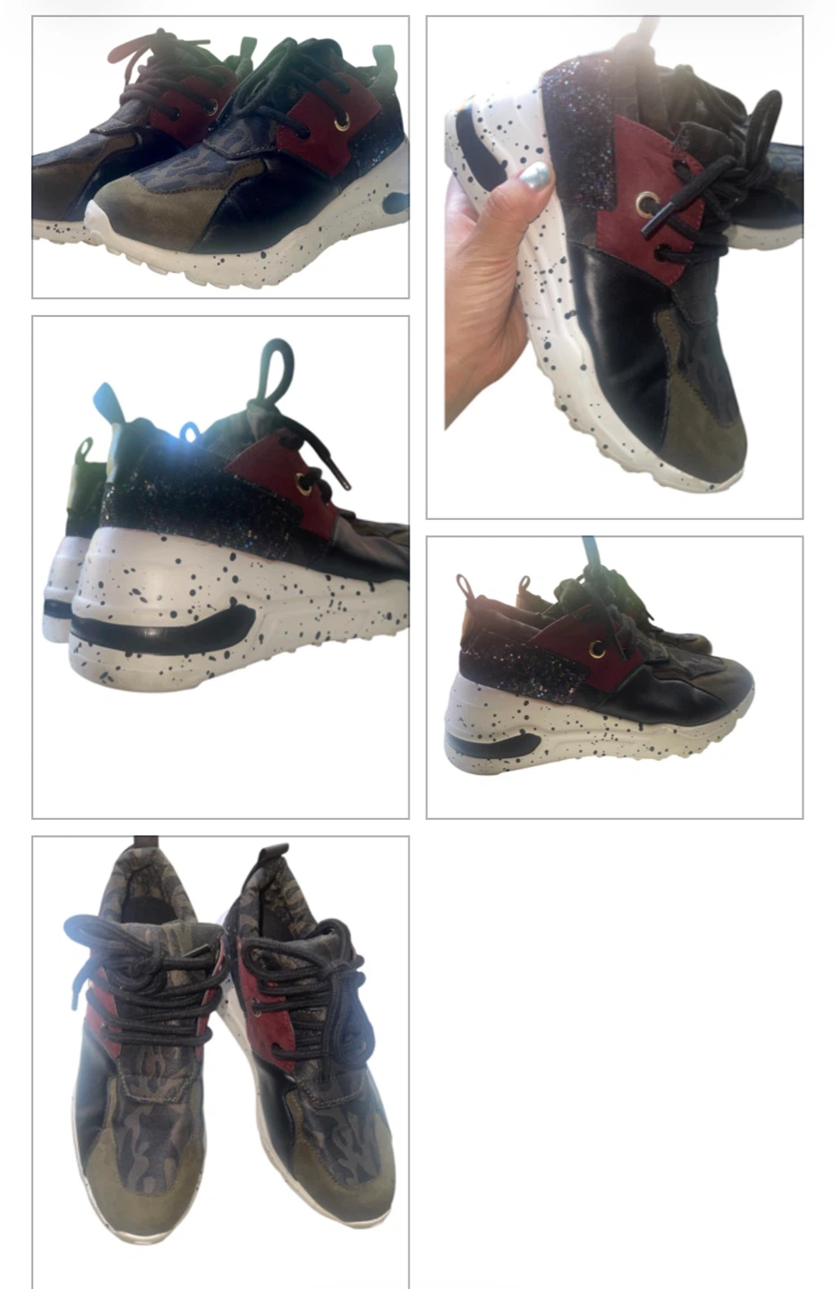 Women's platform sneaker