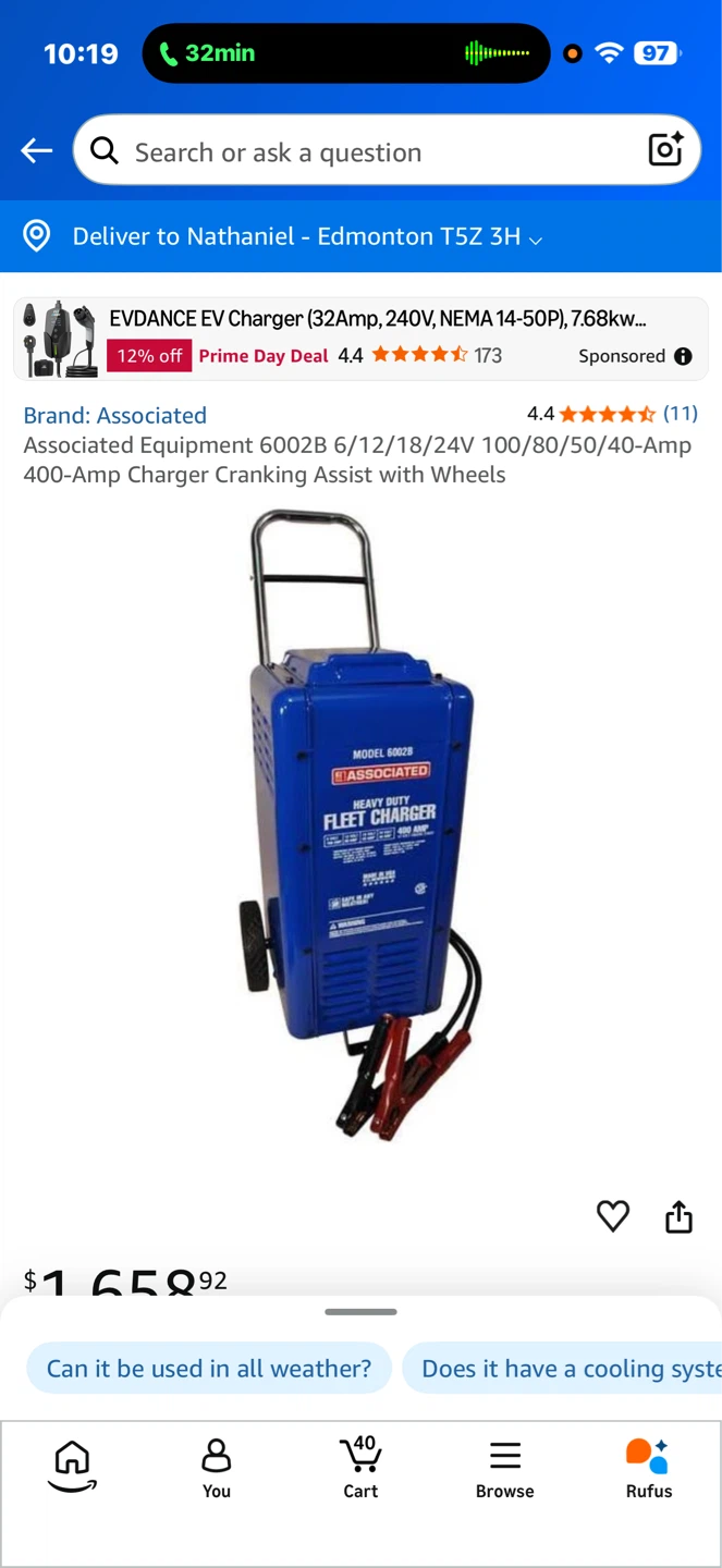Associated 6002B Heavy Duty Fleet Battery Charger - photo 2