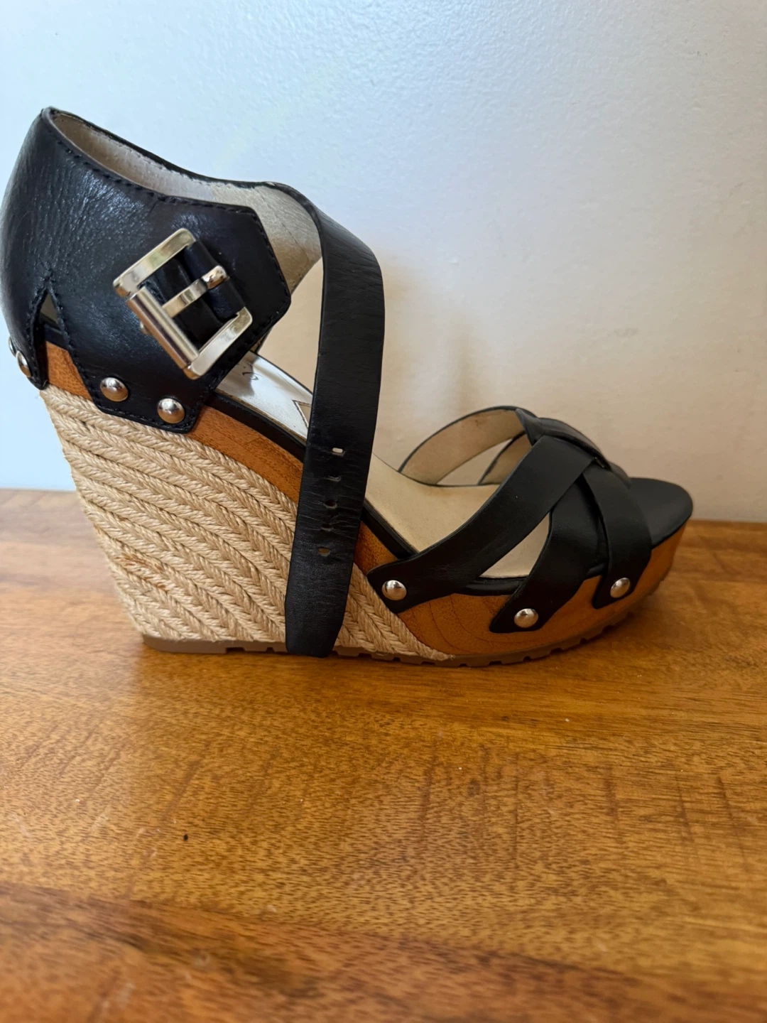 Leather sandals size 7.5 - photo 4