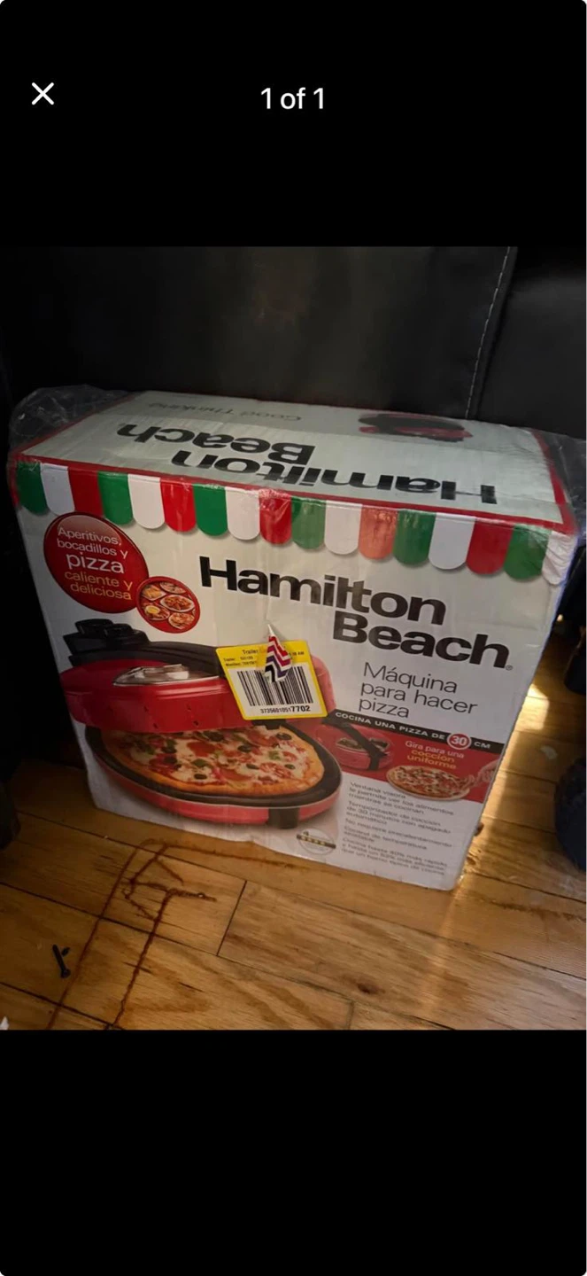 Hamilton Beach Pizza Maker