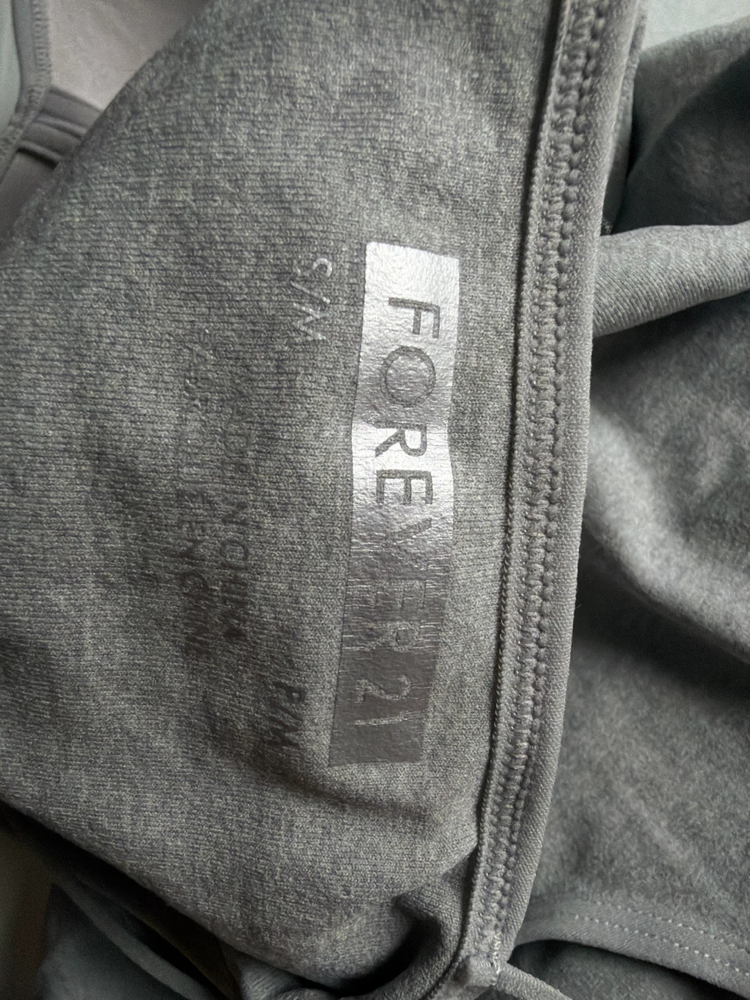 Forever 21 Grey Bodysuit - S/M - photo 3
