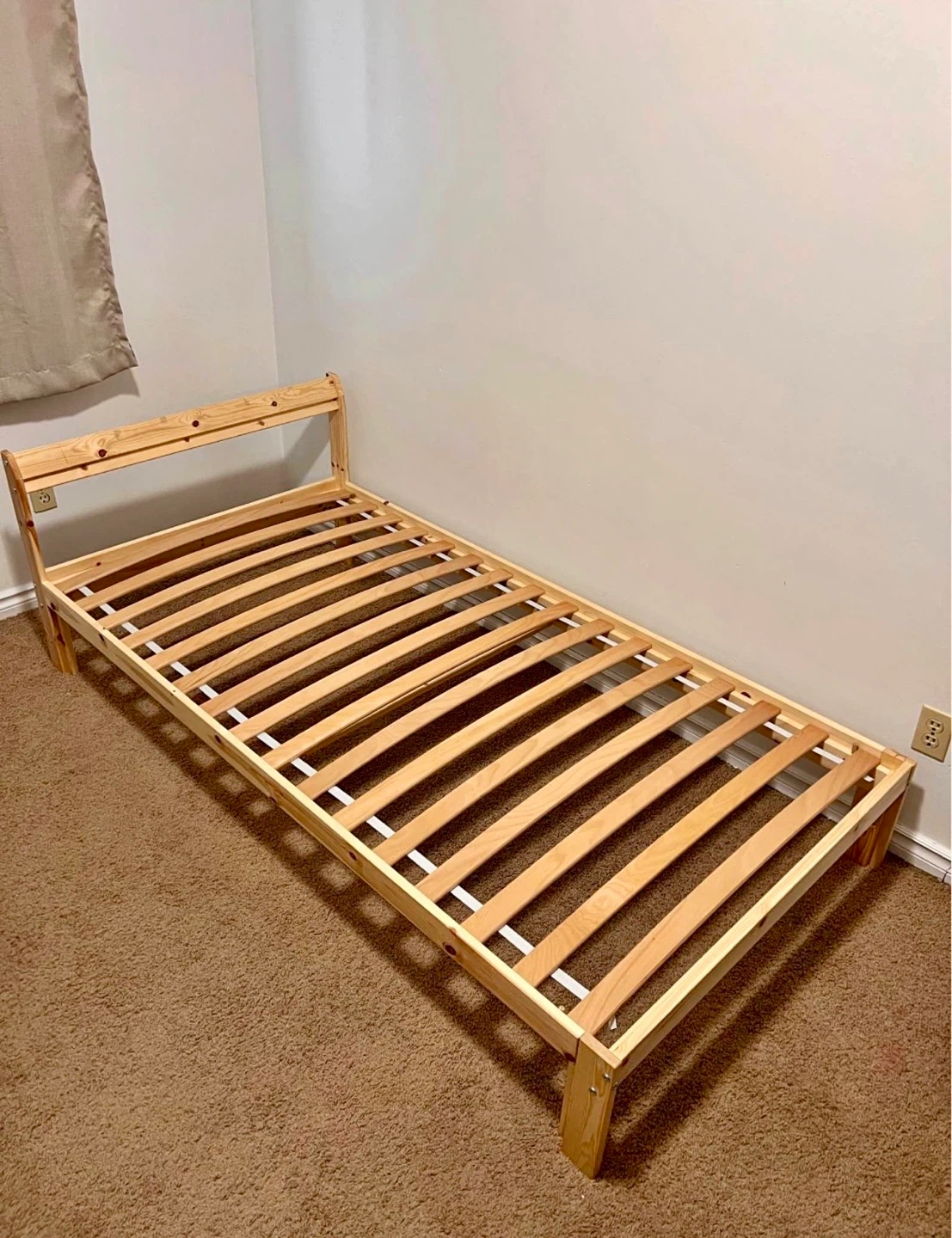 IKEA Twin bed frame wooden
