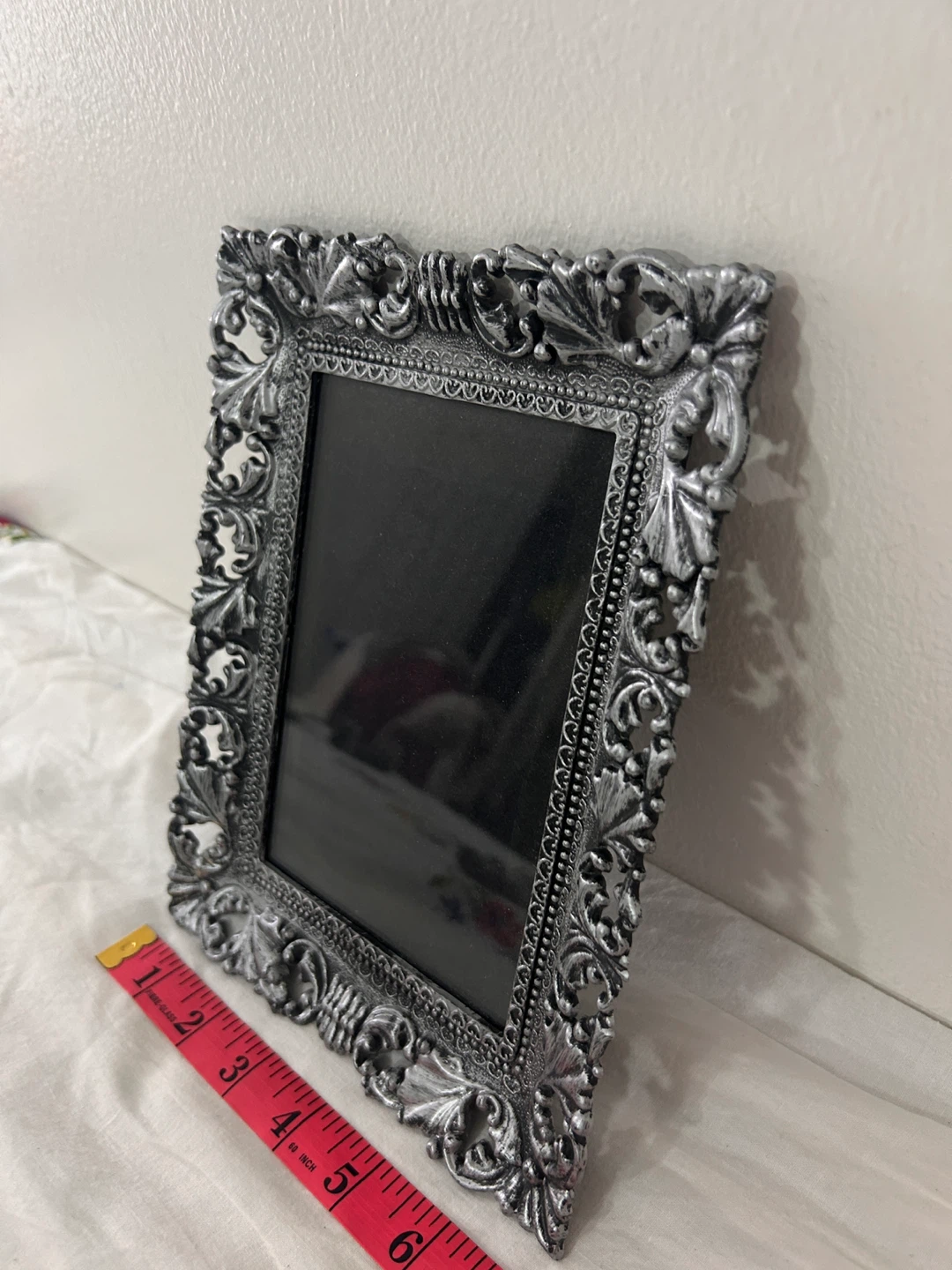 Ornate Silver Colour Plastic Picture Frame - photo 3