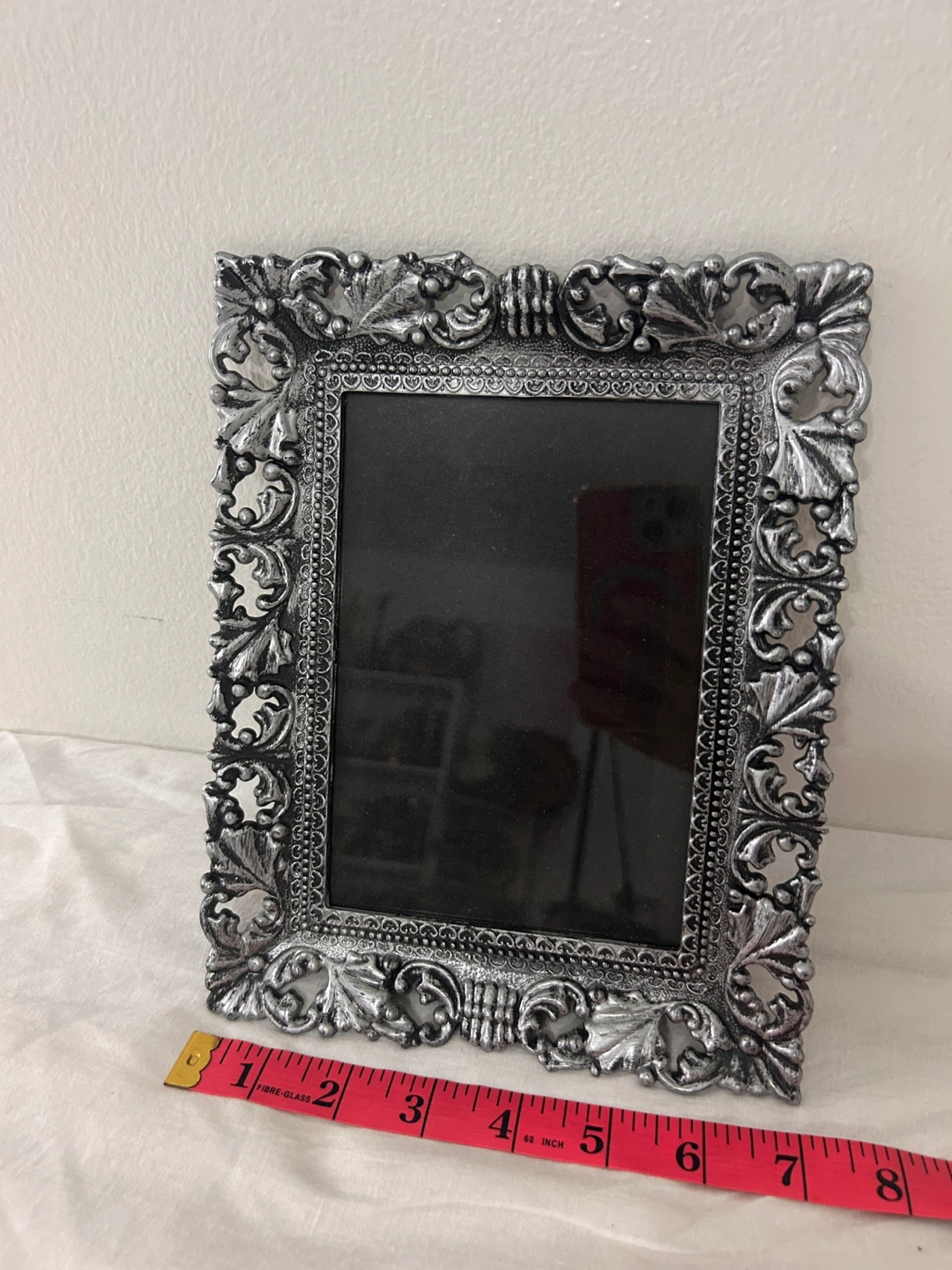 Ornate Silver Colour Plastic Picture Frame - photo 4