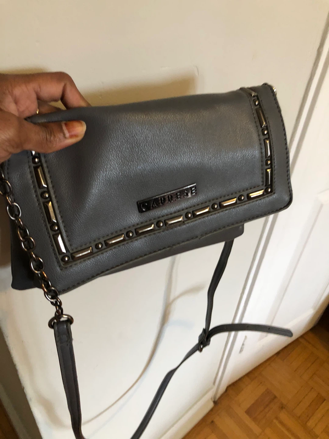 Grey Caprese Crossbody Purse - photo 2