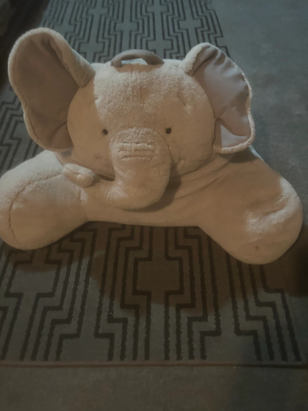 Plush Elephant baby cushion - photo 2