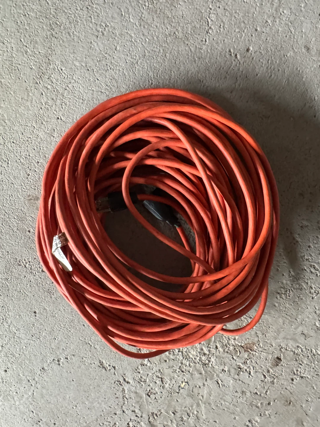 Orange Extension Cord