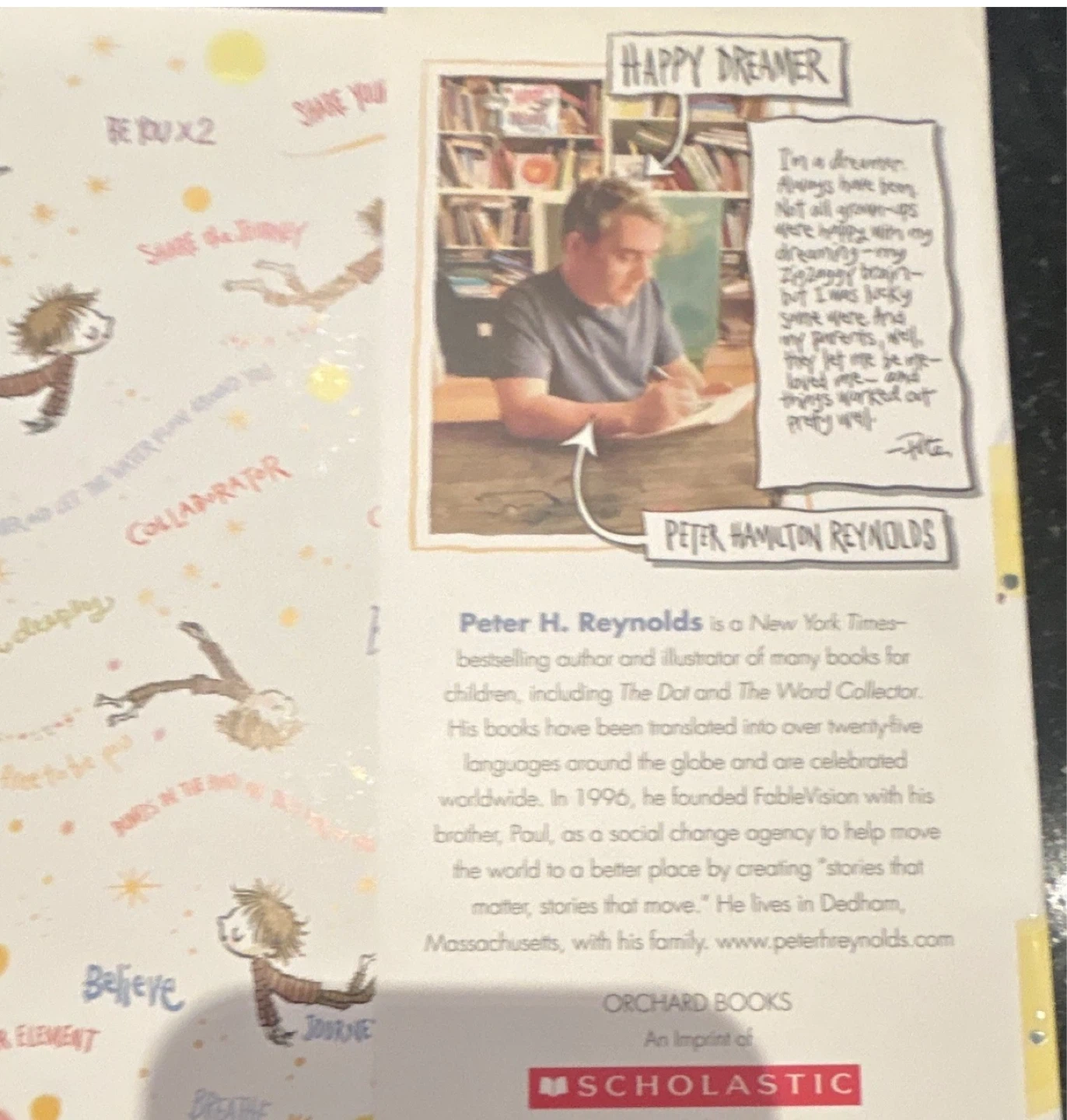 Happy Dreamer Children's Book by Peter H. Reynolds - photo 4