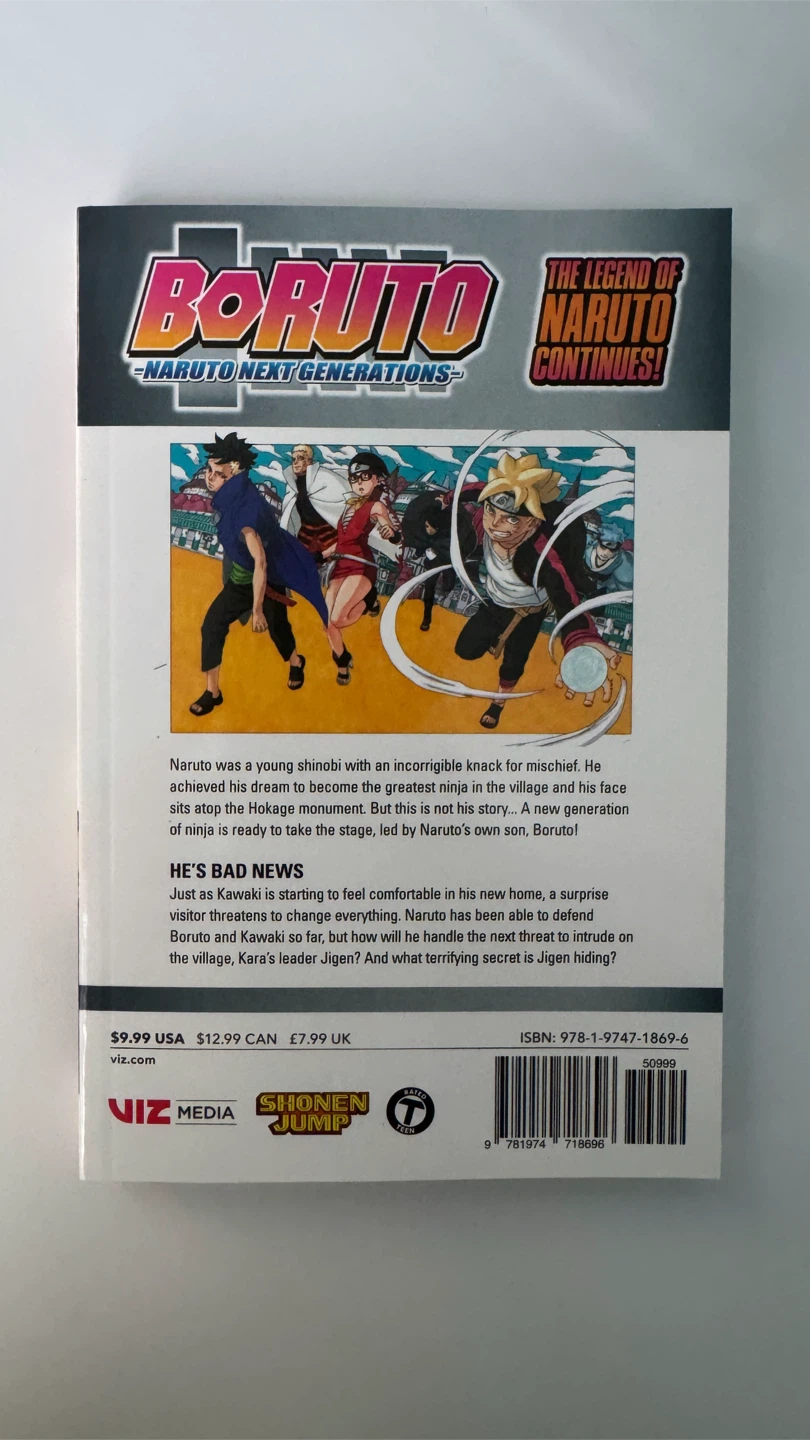 Boruto: Naruto Next Generations Vol. 10 Manga - photo 2