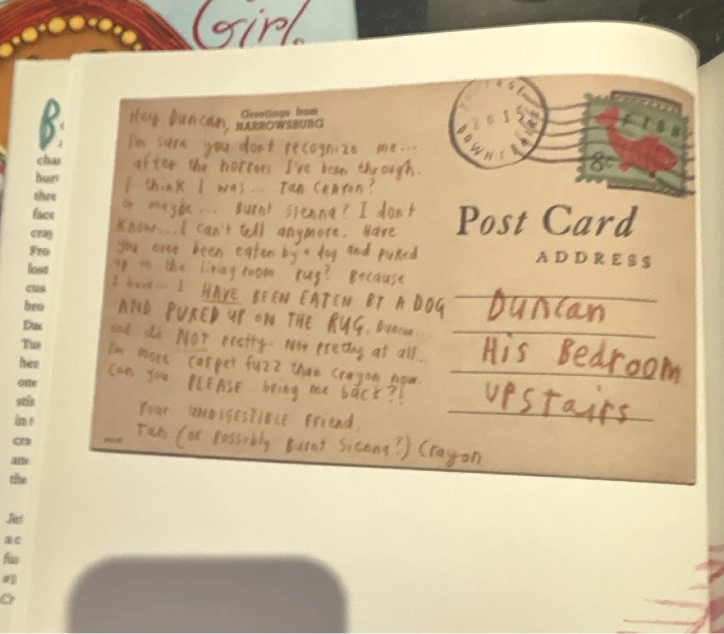 Drew Daywalt the day the crayons came home, picture book - photo 2