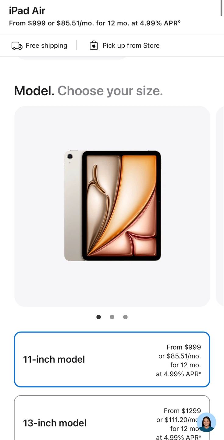 Apple iPad Air (11-inch) m4