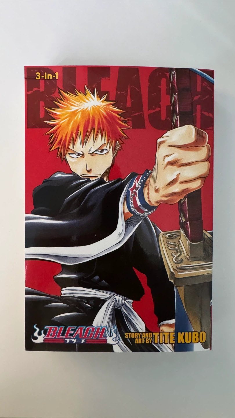 Bleach 3-in-1 Manga Volumes 1-3 by Tite Kubo