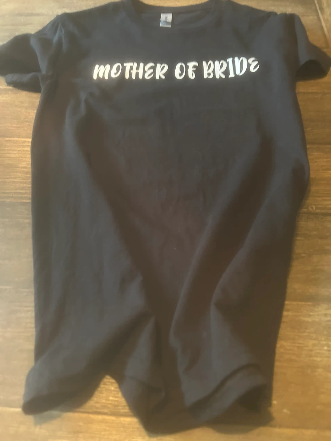 Black "Mother of Bride" T-Shirt - photo 3