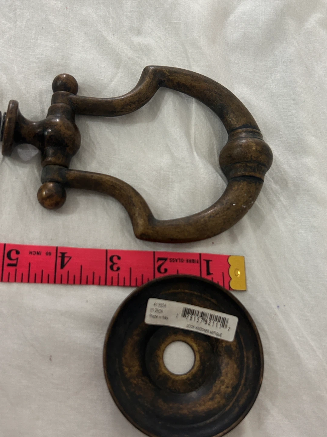 Antique Brass Door Knocker - photo 3