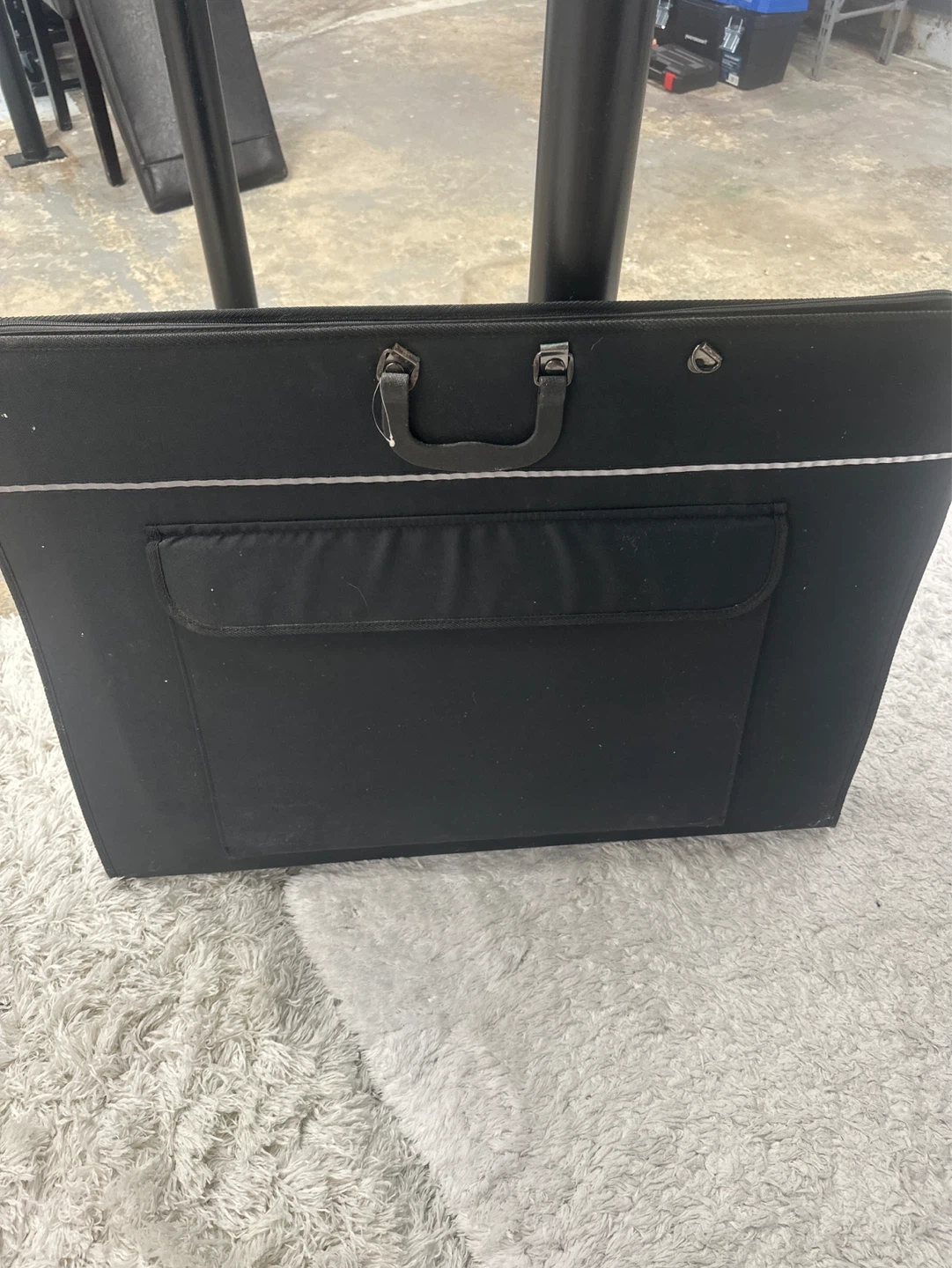 Large Black Art Portfolio Case - photo 2