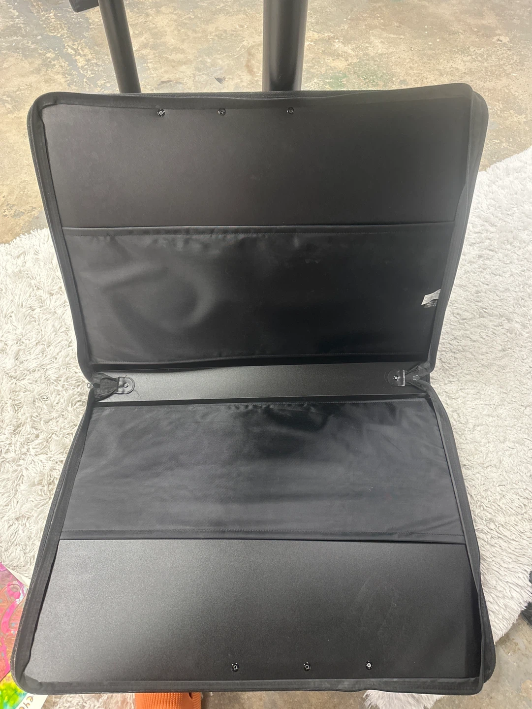 Large Black Art Portfolio Case - photo 3