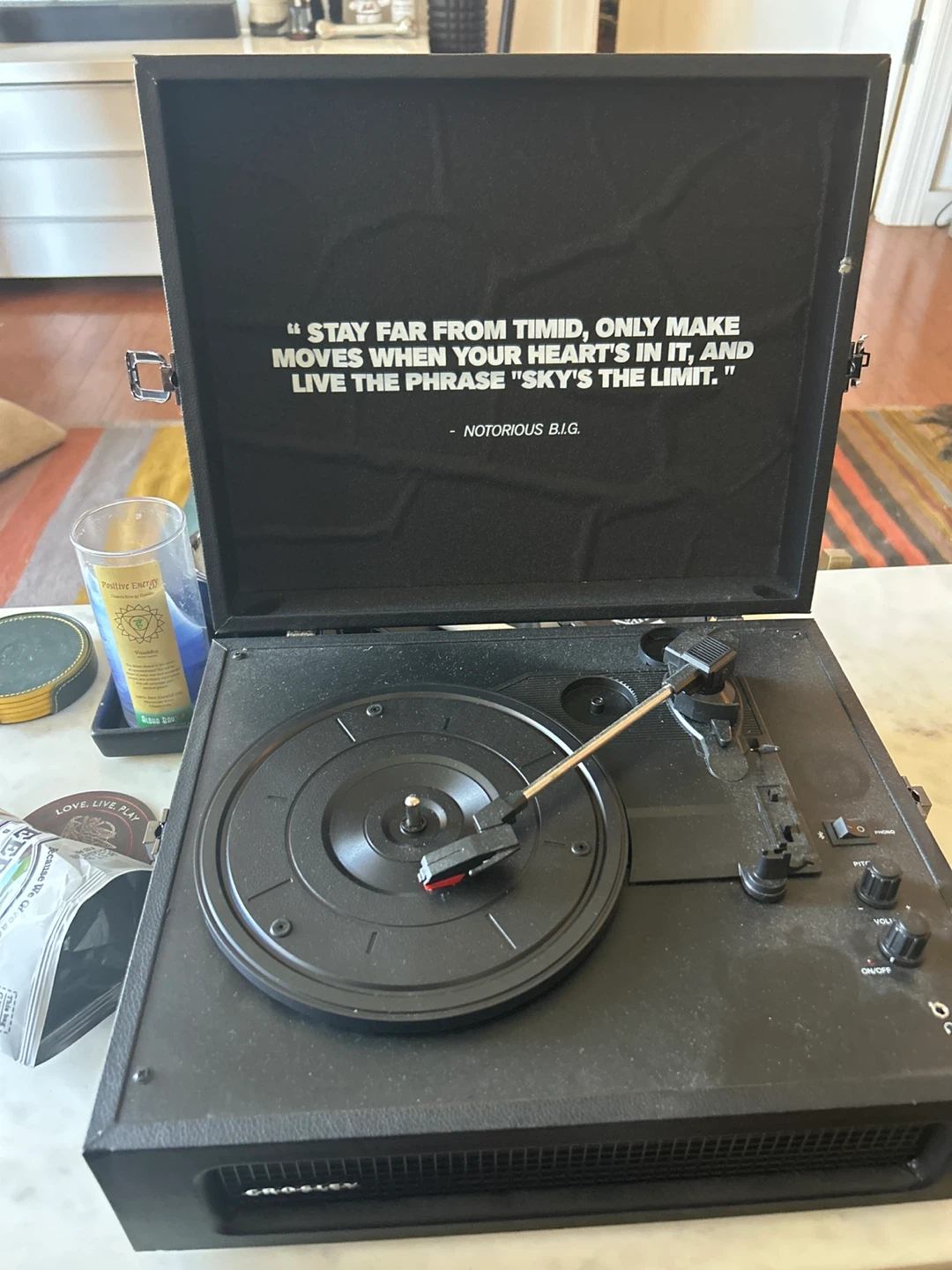 Crosley "Notorious BIG" Portable Record Player