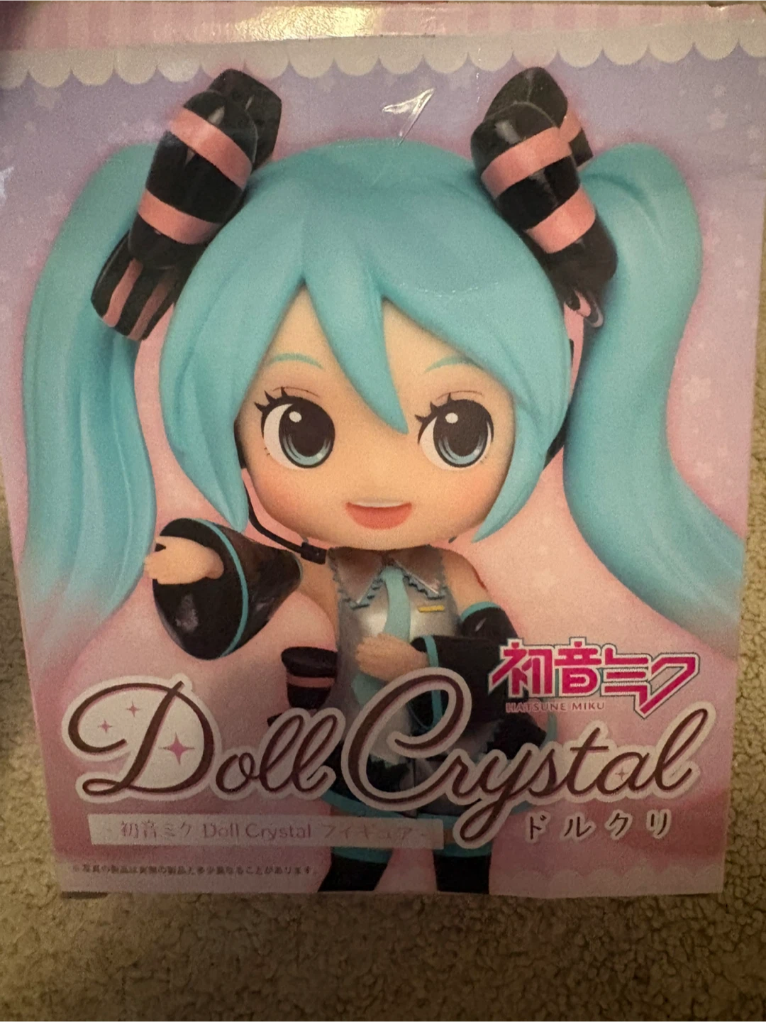 Hatsune Miku Doll Crystal Figure
