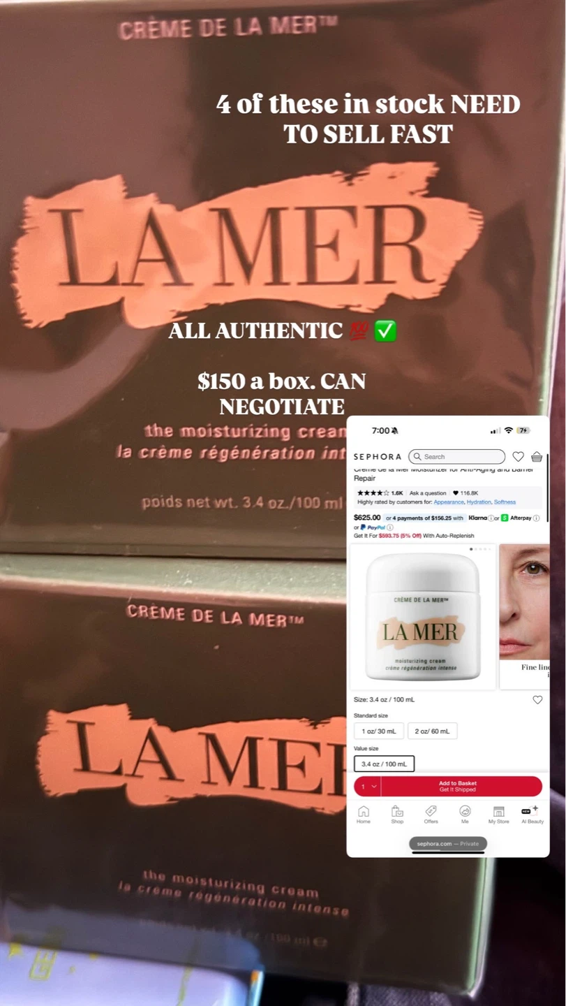 La Mer The Moisturizing Cream - 3.4 oz / 100 ml