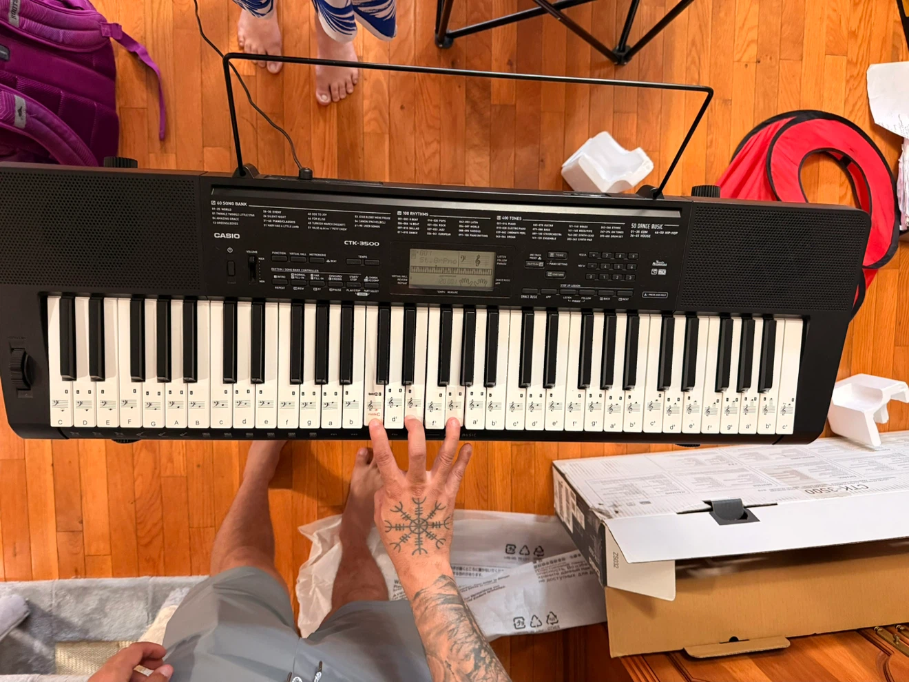 Casio CTK-3500 61-Key Portable Keyboard