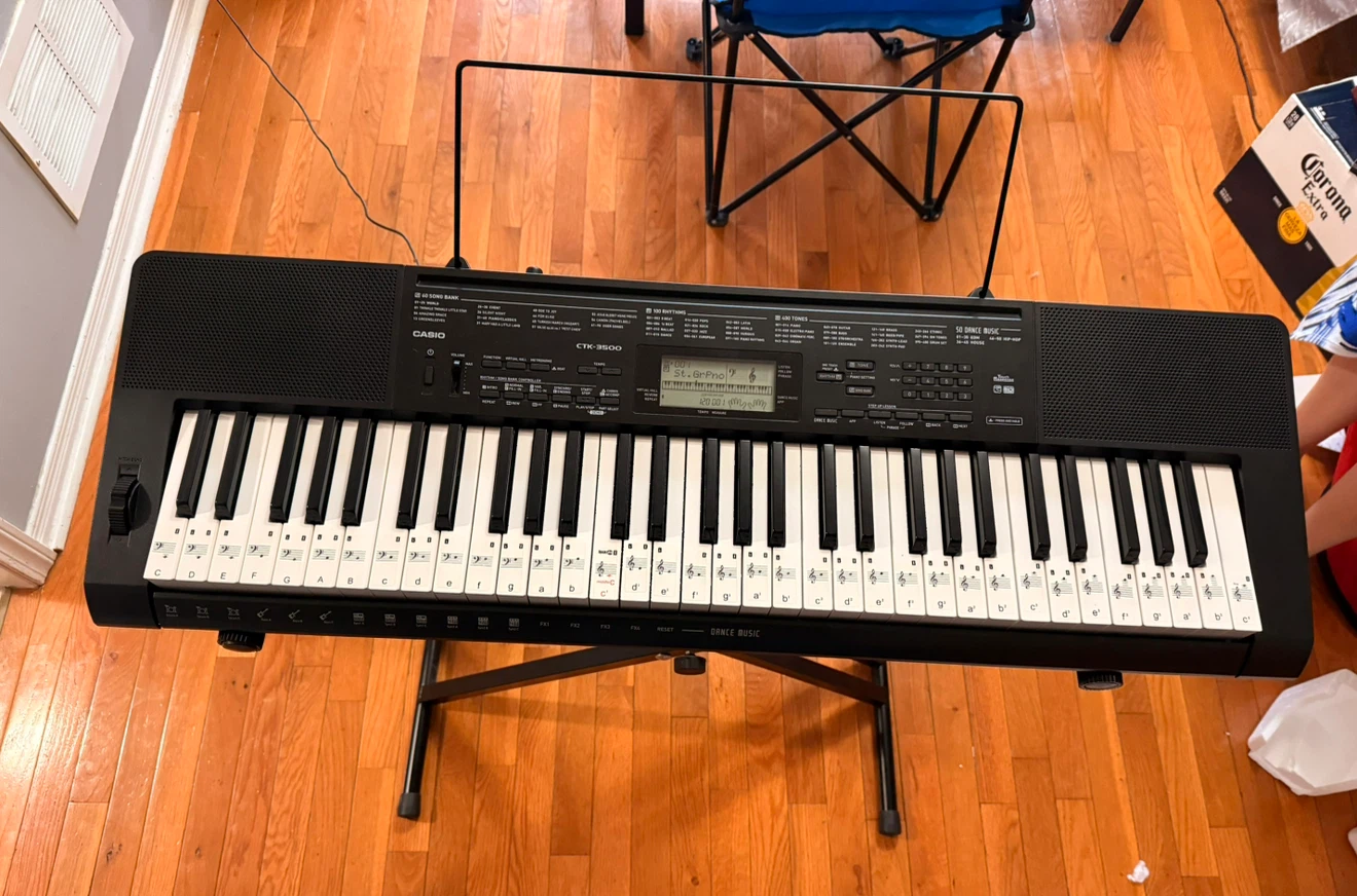 Casio CTK-3500 61-Key Portable Keyboard - photo 2