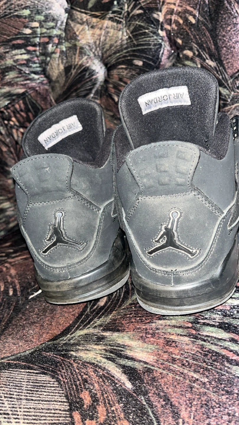 Air Jordan 4 Blackcat Sneakers - photo 3