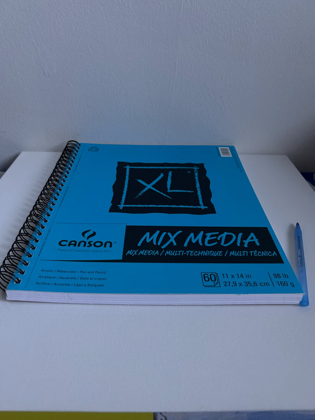 Canson XL Mix Media Sketchbook 11 x 14 in - photo 2