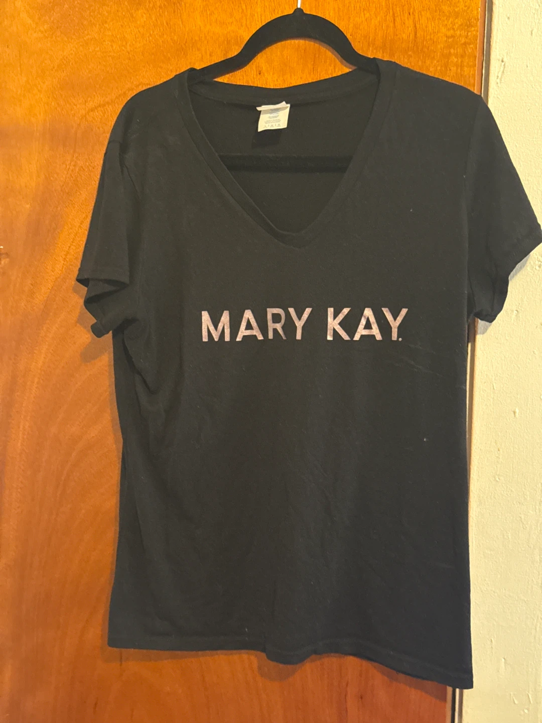 Mary Kay Black V-Neck T-Shirt