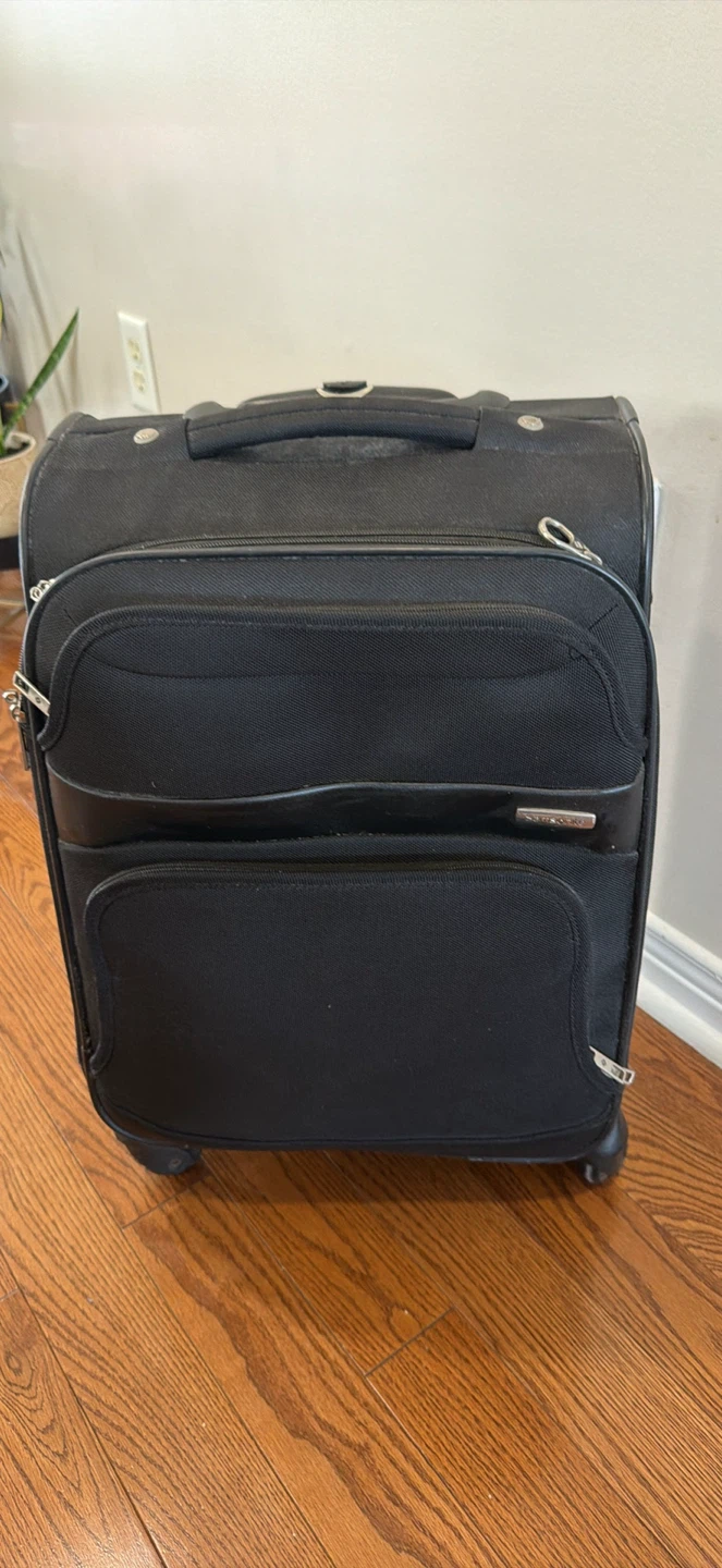 Samsonite carry on black fabric - photo 2