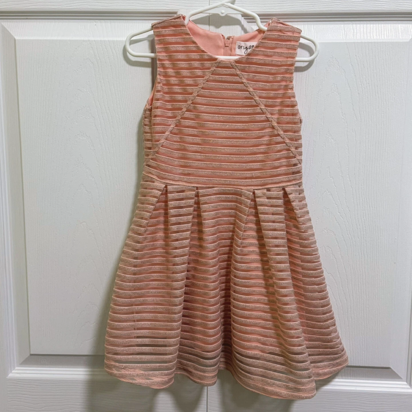 ⭐️SALE⭐️99% New Origami Dusty Pink Little Party Dress