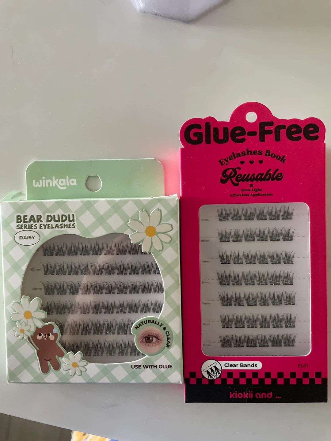 Winkla Bear Dudu & Kiokii Glue-Free False Eyelashes