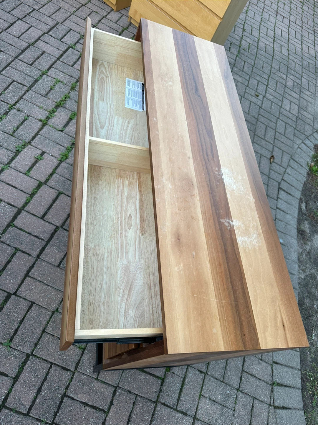 🔥Structube🔥Morden Wooden Dresser with Metal Base Six Drawers - photo 4