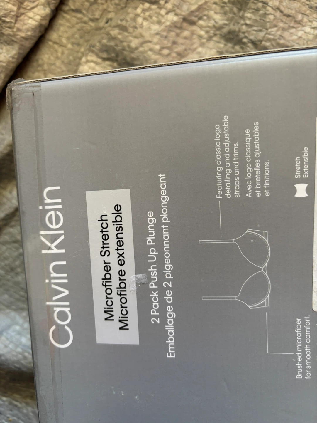 Calvin Klein 2 Pack Push Up Plunge Microfiber Bras - photo 2