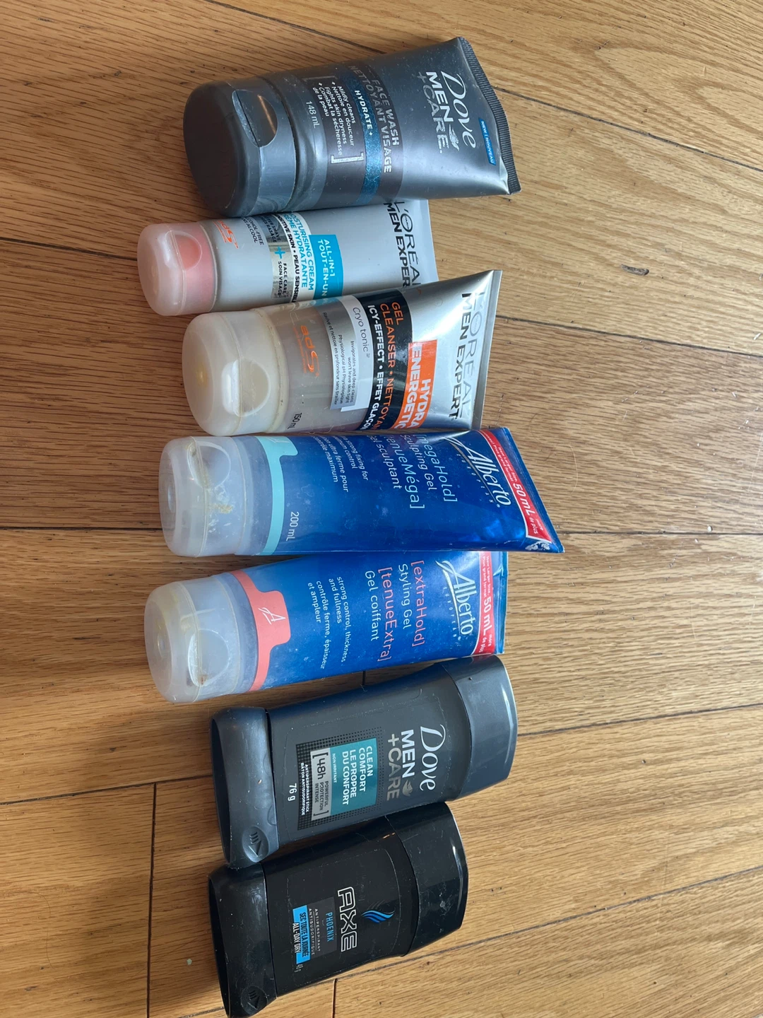 Dove, L'Oréal, Alberto & Axe Men's Grooming Lot