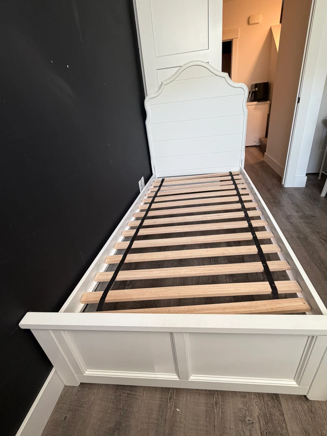 Pottery barn twin bed frame