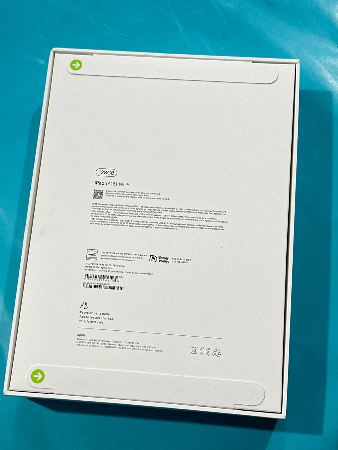 Apple iPad (A16) Wi-Fi 128GB Silver - photo 2