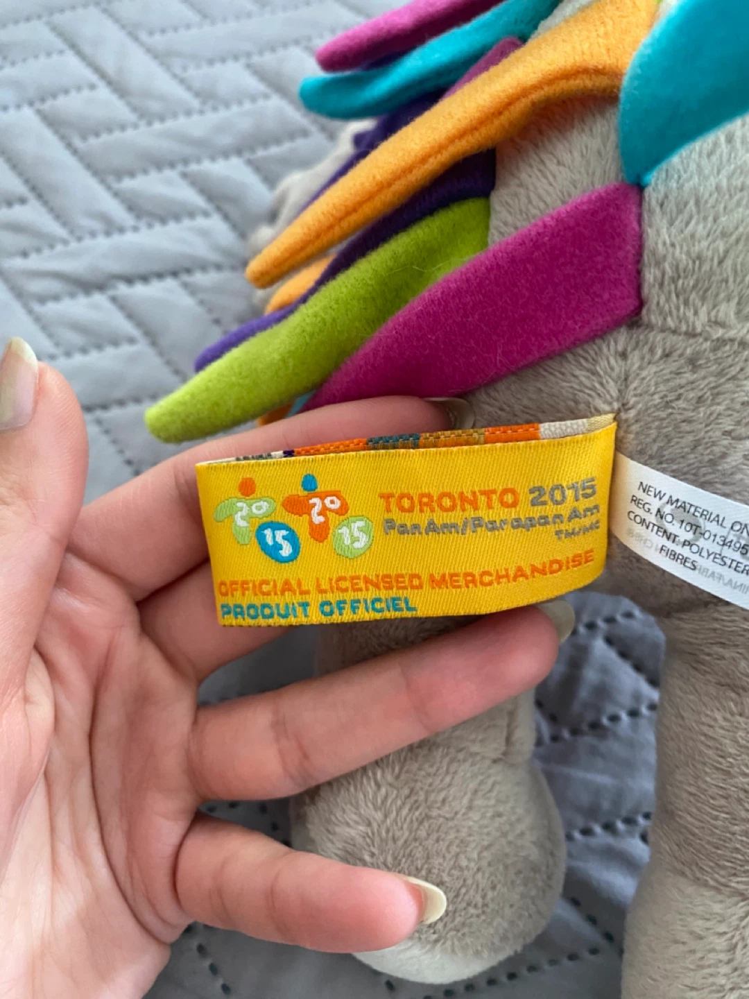 Official 2015 PanAm games plushie - photo 5