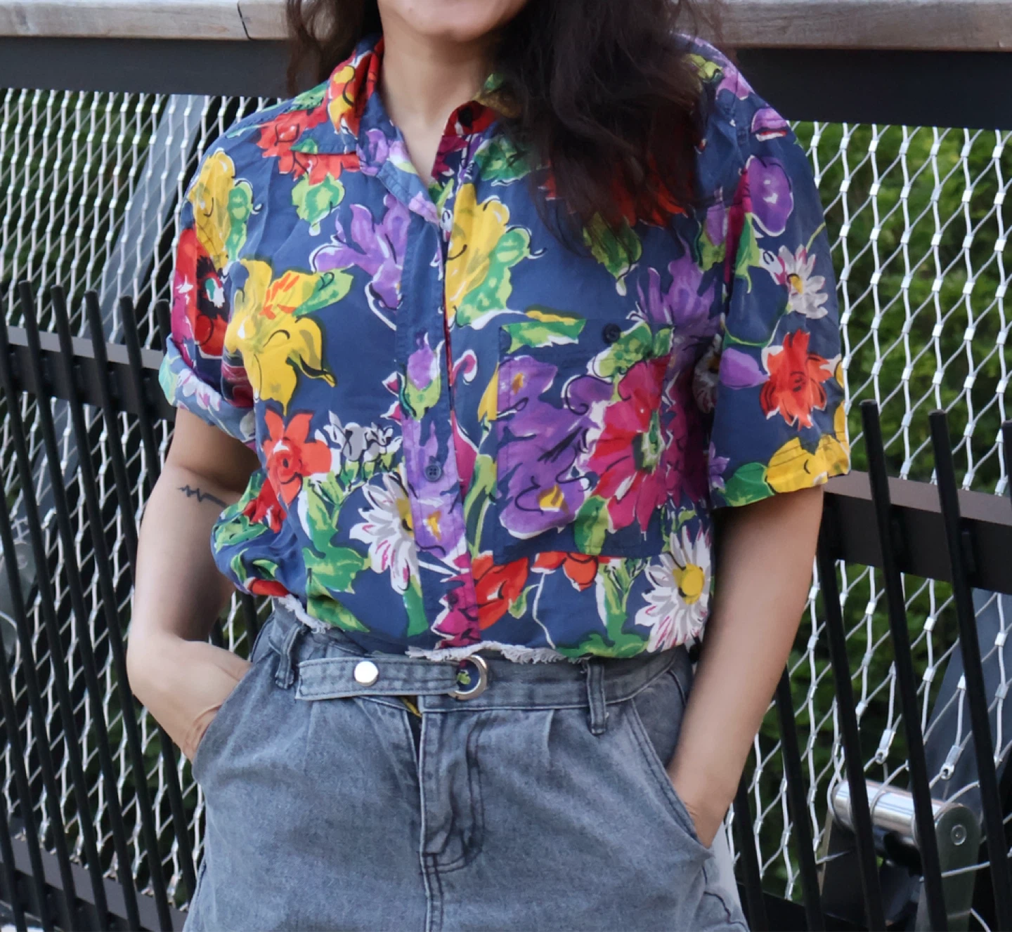 Women's Floral Print Short