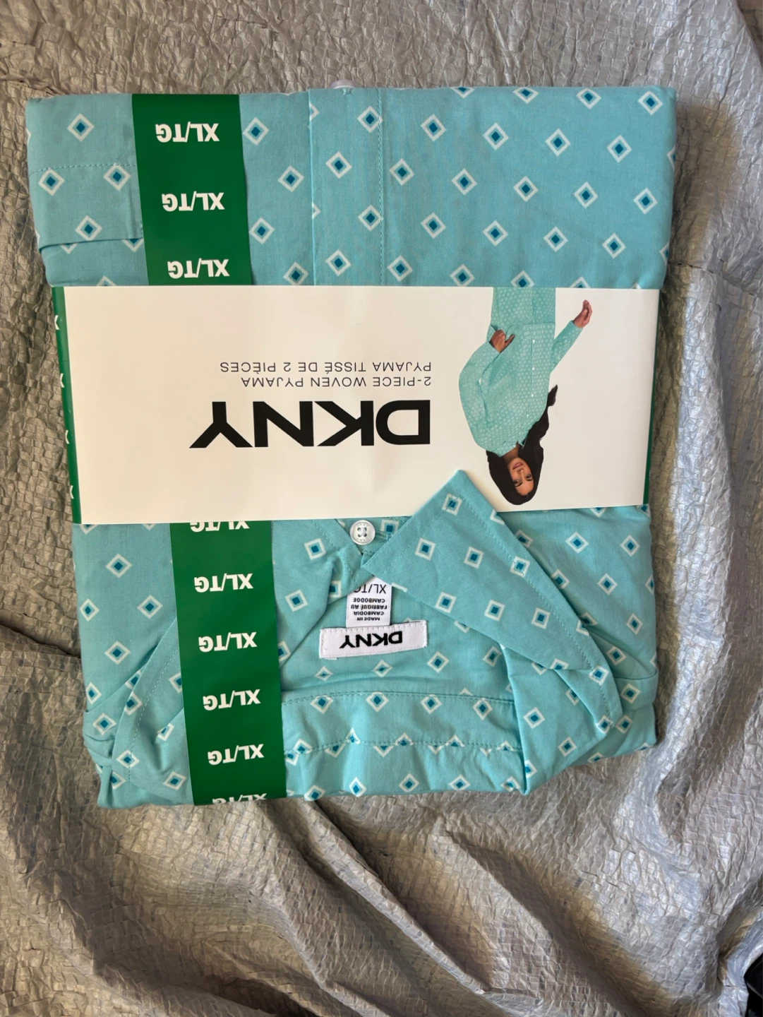 DKNY 2-Piece Woven Pajama Set XL/TG