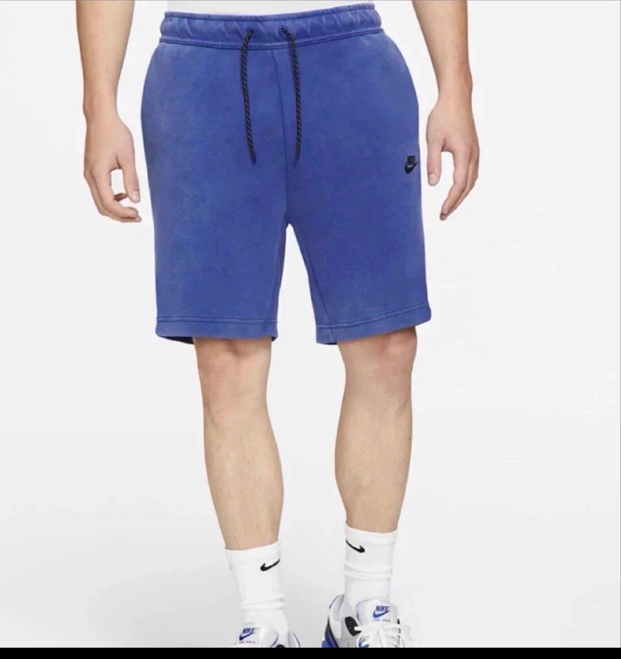 Nike Blue Tech Fleece Shorts Size L and XL only - photo 4