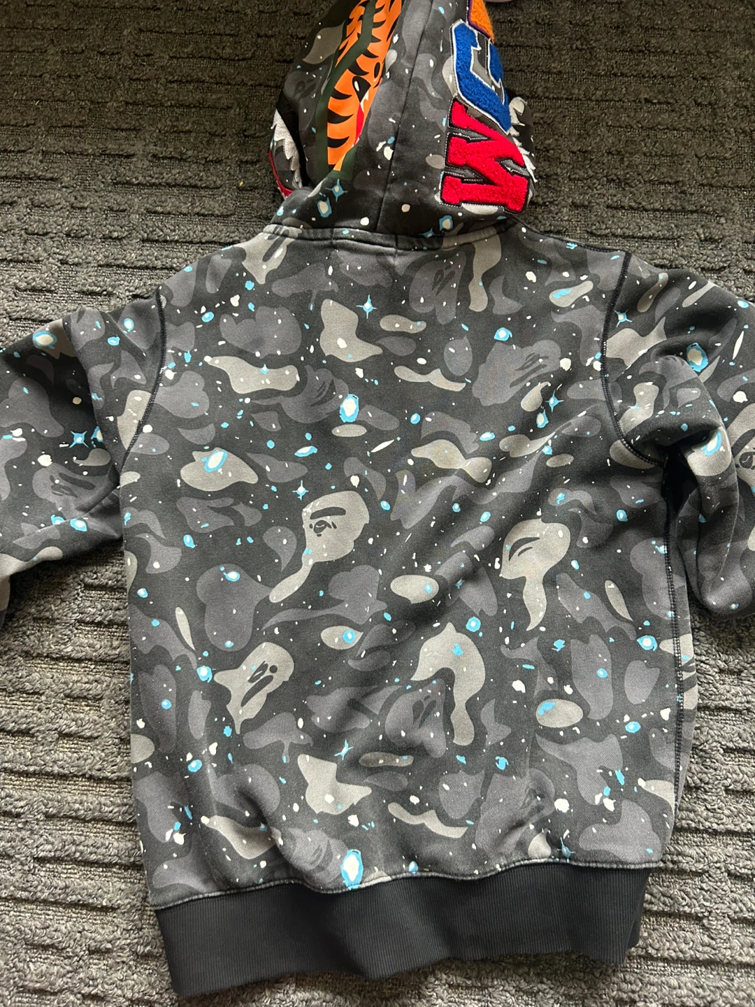 BAPE Full Zip Hoodie Camo