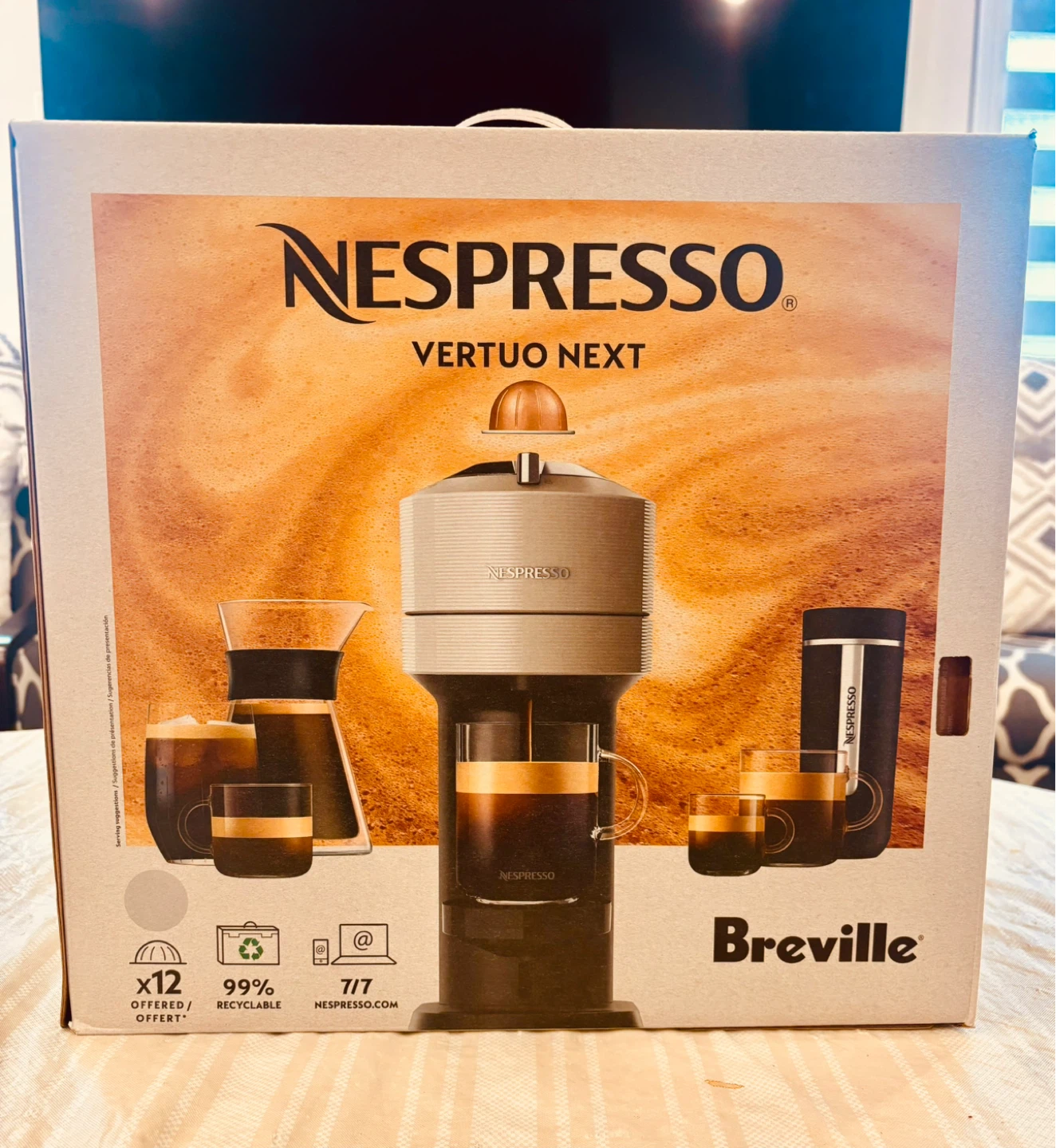 Nespresso Vertuo Next Coffee and Espresso Machine by Breville