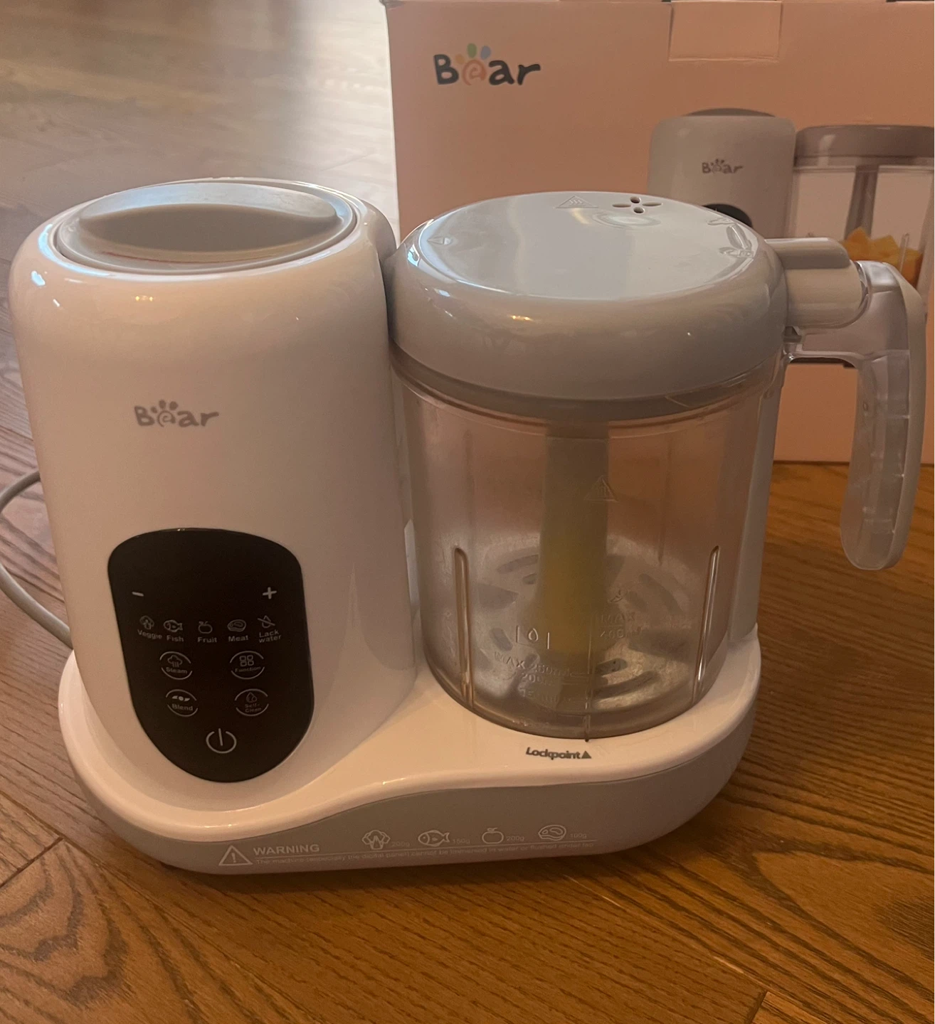 Bear Baby Food Maker Steamer Blender