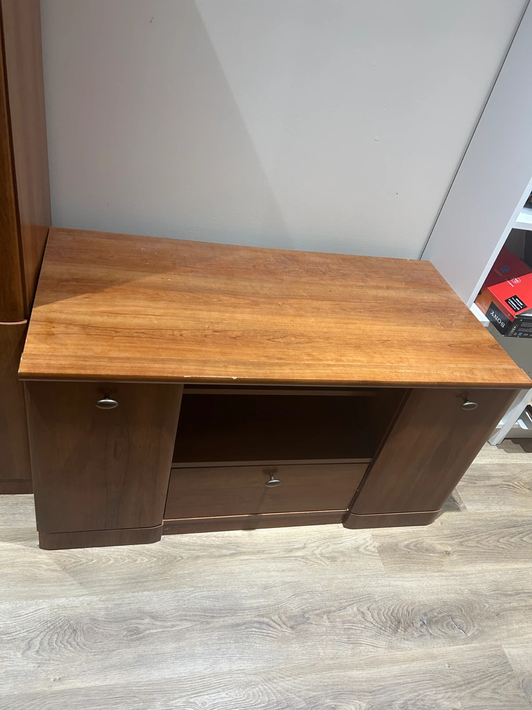Wooden TV Stand - photo 2