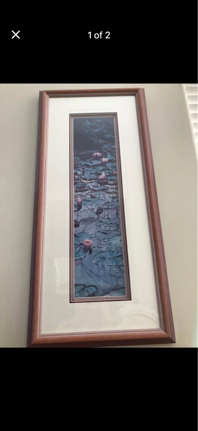 Carol Evans "Waterlilies & Dawn" Limited Edition