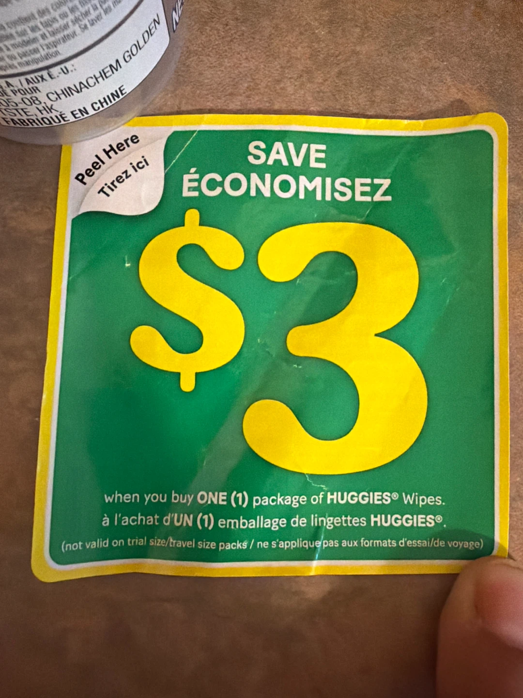 $3 off Huggies Wipes Coupon