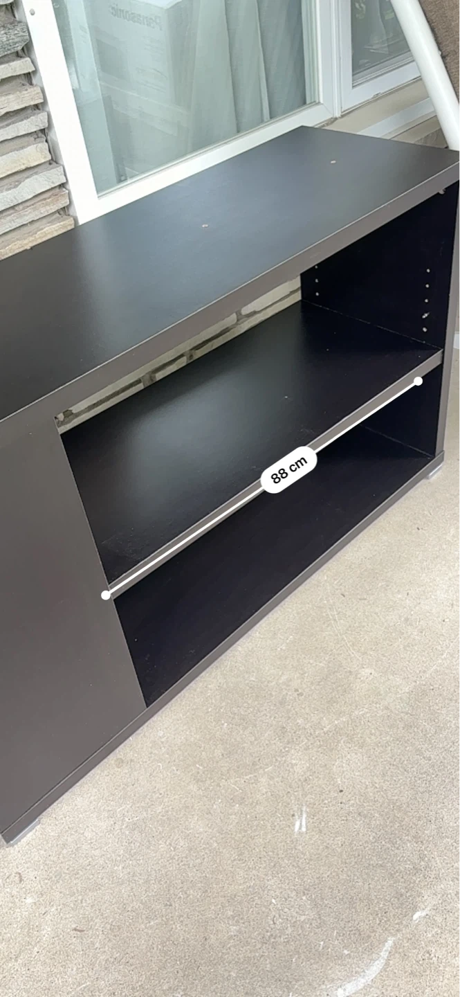 Dark Brown Media Console / Storage Unit - photo 5